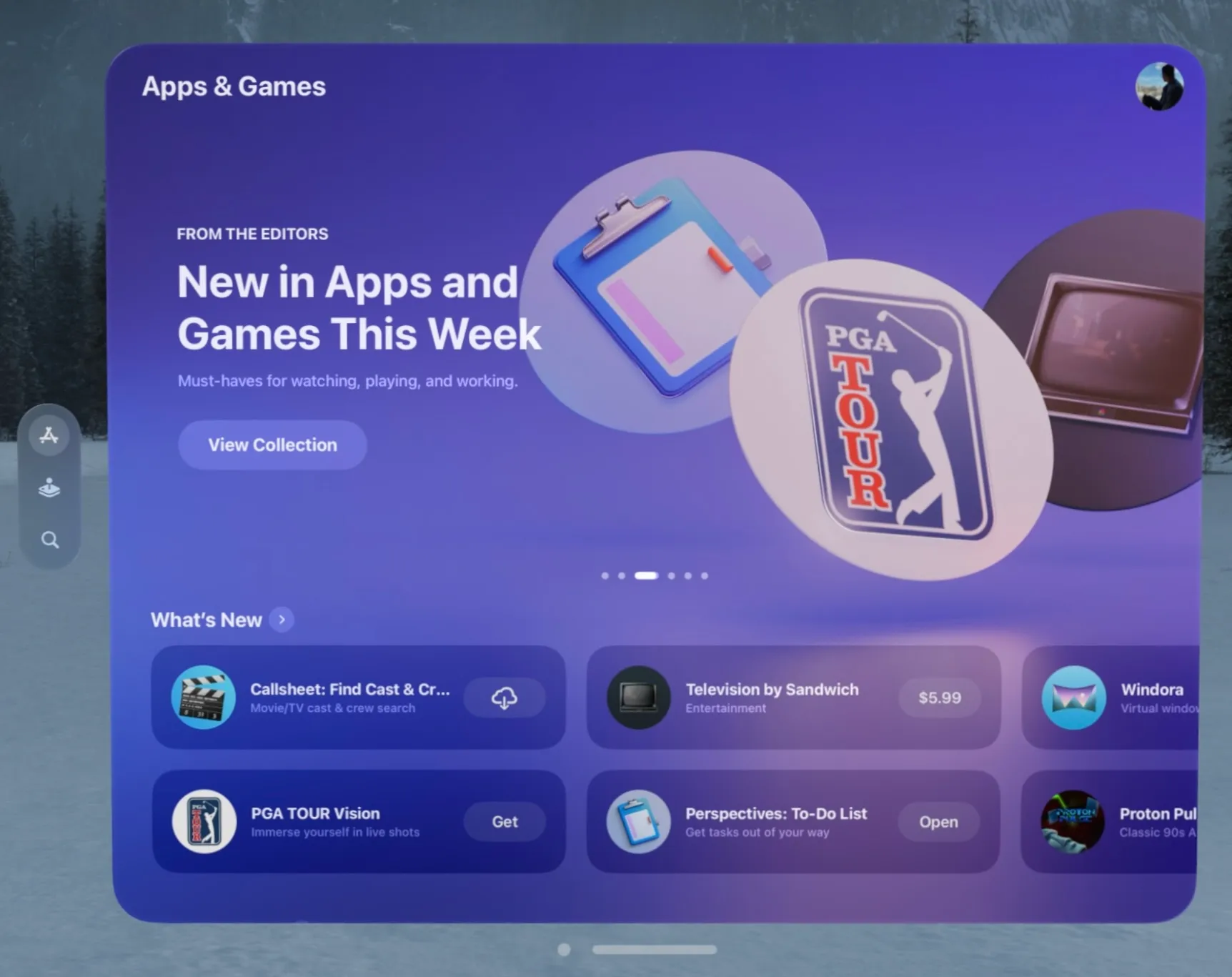 Featured on the visionOS App Store by App Store Editorial!